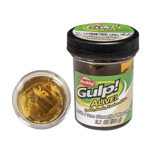 Gulp Gulp! Alive! Stonefly premium fishing tackle gear from Allways Angling