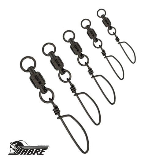 Sabre SABRE SS Tournament Ball-Bearing Snap Swivels premium fishing tackle gear from Allways Angling