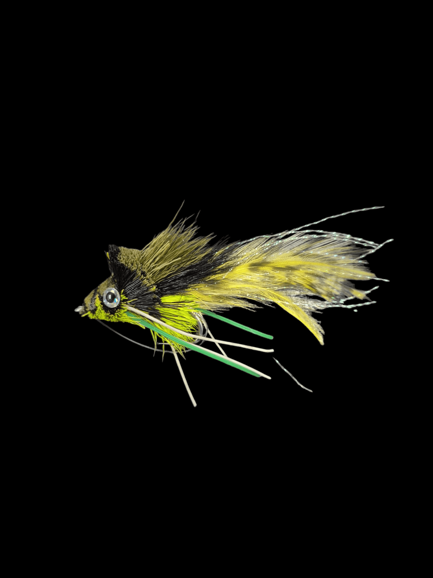 EJ Todd SWIMMING FROG FLY CHART/BLACK 1/0 premium fishing tackle gear from Allways Angling