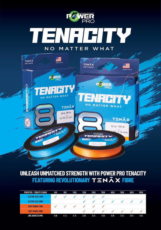 Shimano PowerPro Tenacity Braid Fishing Line premium fishing tackle gear from Allways Angling