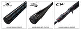 Shimano Zodias Travel Rod 6'4" Light Spin 5 Piece