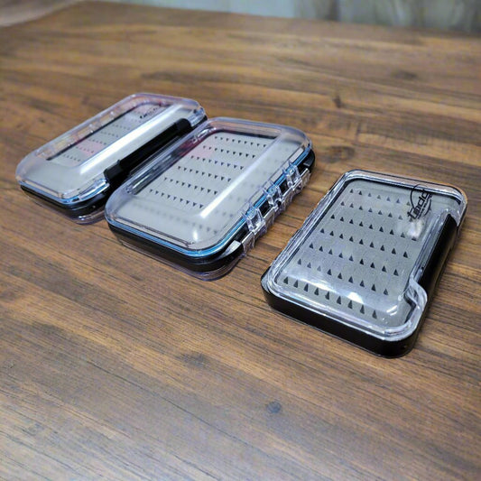 EJ Todd Double Sided Fly Boxes - Small, Medium or Large premium fishing tackle gear from Allways Angling