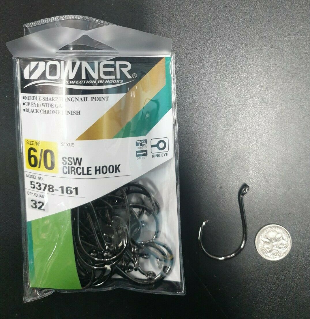 Owner Owner SSW Circle Hooks 6/0 BULK PRO PACK Qty.32 premium fishing tackle gear from Allways Angling