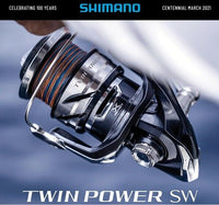 21 Shimano Twin Power SWC 10000PG Spin Reel