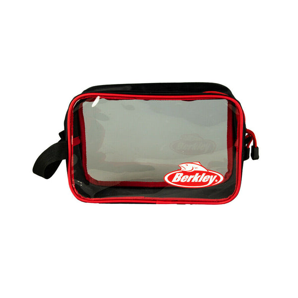 Berkley Double BAIT BAG Soft Plastic Clear Pouch Lure Bag
