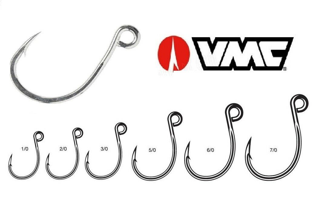 VMC Single Lure Hooks Inline Lure 7266-TI – Allways Angling