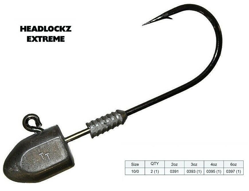 TT Headlockz EXTREME Jigheads 2oz-6oz – Allways Angling