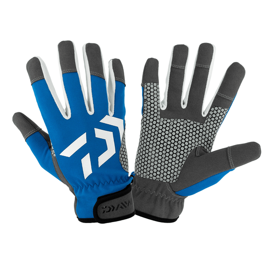 Daiwa Daiwa Offshore Gloves (Blue & Black) premium fishing tackle gear from Allways Angling