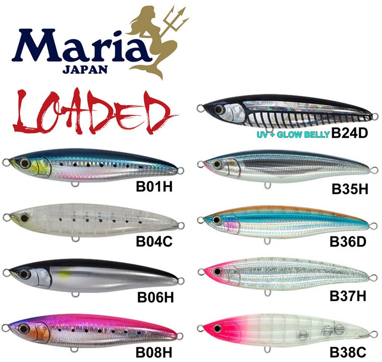 PLAT/maria loaded 180f b37h-Fishing Tackle Store-en