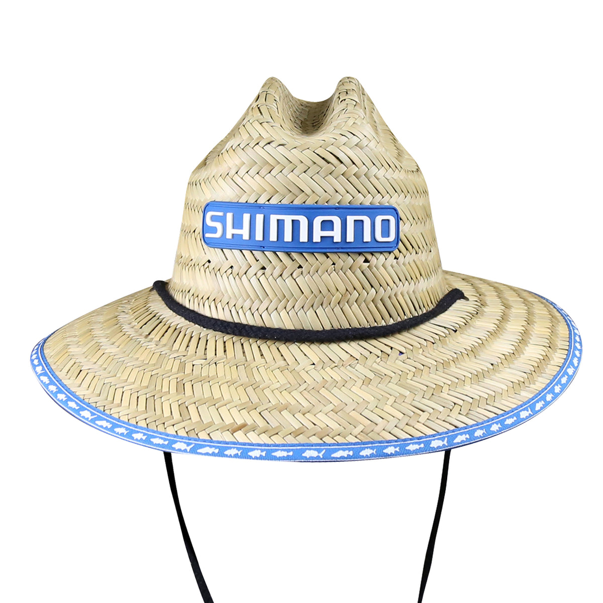 Shimano Kids Sunseeker Straw Hat Blue