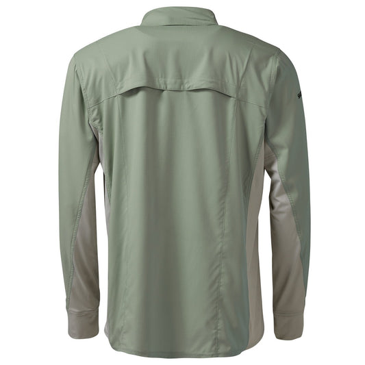 Shimano Shimano Pro Stretch Vented Seafoam Fishing Shirt premium fishing tackle gear from Allways Angling
