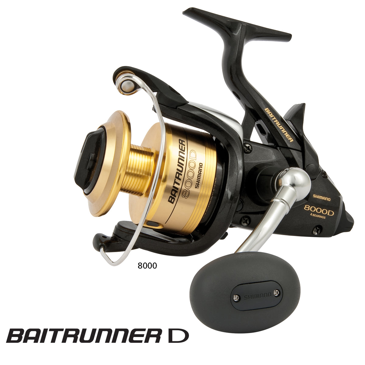 Shimano Baitrunner 8000 D Series Spin Fishing Reel – Allways Angling