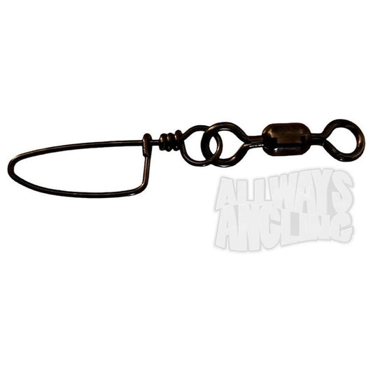 Shogun Shogun Black Crane Snap Swivels Coastlock 12pcs per pack premium fishing tackle gear from Allways Angling