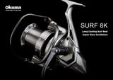 Okuma SURF-8K Long Cast Surf Reel