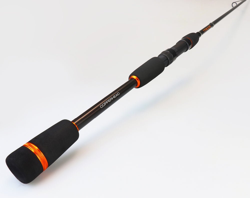 copperhead fishing reel TT Rods Copper Head Spin Rod CHS702L 1-3kg 2pc – Allways Angling