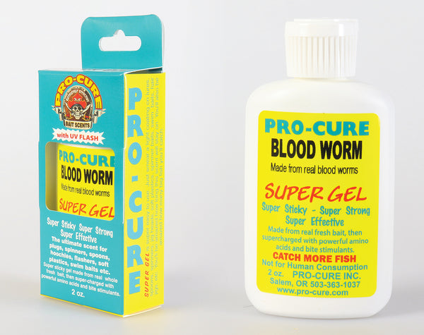 Pro-Cure Super Gel Scent Bait Attractant - Bloodworm