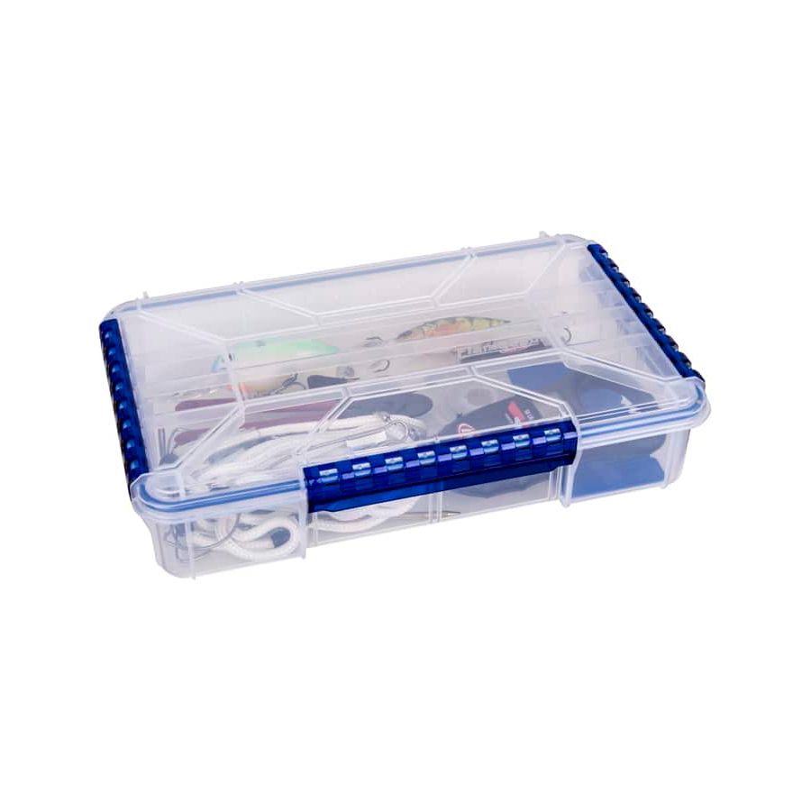 Flambeau FLAMBEAU 5001 WATERPROOF ULTIMATE TUFF TAINER STOWAWAY TACKLE BOX premium fishing tackle gear from Allways Angling