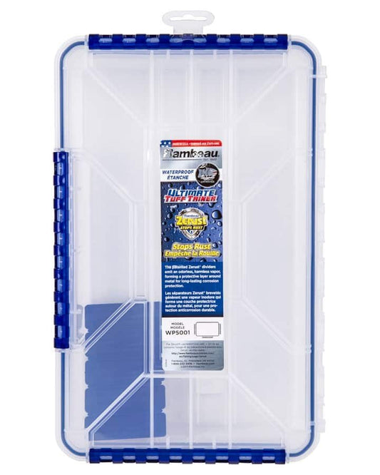 Flambeau FLAMBEAU 5001 WATERPROOF ULTIMATE TUFF TAINER STOWAWAY TACKLE BOX premium fishing tackle gear from Allways Angling