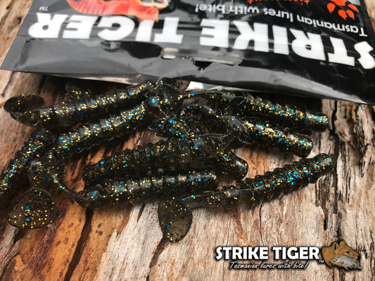 Strike Tiger Strike Tiger 2.5" T Tail Soft Plastics (10 Pack) premium fishing tackle gear from Allways Angling