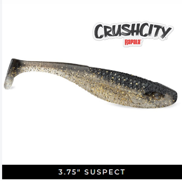 Rapala Crush City Suspect 3.75 Soft Plastic