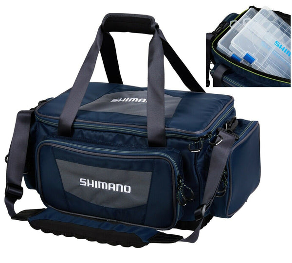 Shimano Medium Tackle Bag LUGB-09 Includes 2x 3600 Stowaways