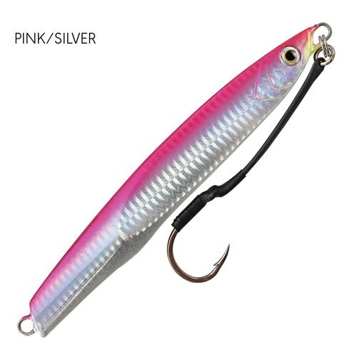 Black Magic Black Magic Knife Jig 150G PINK SILVER premium fishing tackle gear from Allways Angling
