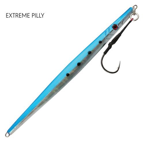 Black Magic Black Magic Deepwater Slim Jig EXTREME PILLY 200g premium fishing tackle gear from Allways Angling