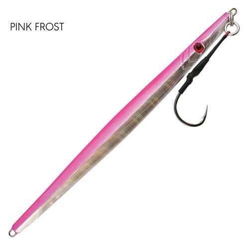 Black Magic Tackle Black Magic Deepwater Slim Jig PINK FROST 200g premium fishing tackle gear from Allways Angling