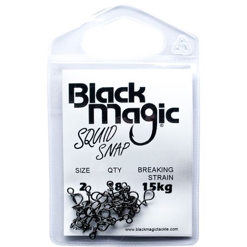 Black Magic Black Magic Spiral Squid Snaps 2 premium fishing tackle gear from Allways Angling