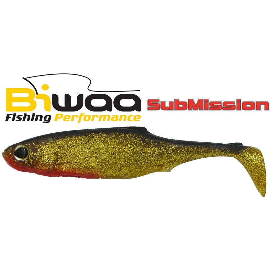 Biwaa Biwaa SubMission Shad Soft Plastic Lure 5pk premium fishing tackle gear from Allways Angling