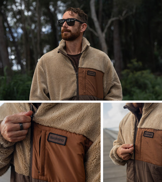 SHIMANO COASTAL FLEECE SHERPA JACKET