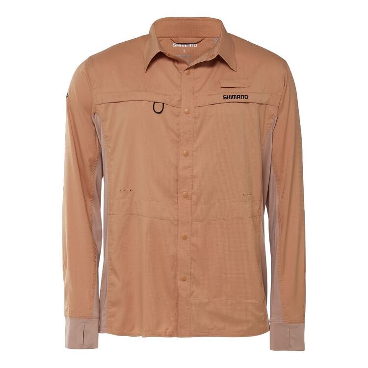 Shimano Shimano Pro Stretch Vented Fishing Burnt Orange premium fishing tackle gear from Allways Angling