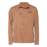 Shimano Pro Stretch Vented Fishing  Burnt Orange