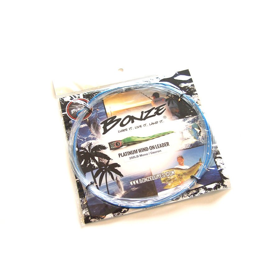 Bonze Lures Bonze Platinum Wind-On leader premium fishing tackle gear from Allways Angling
