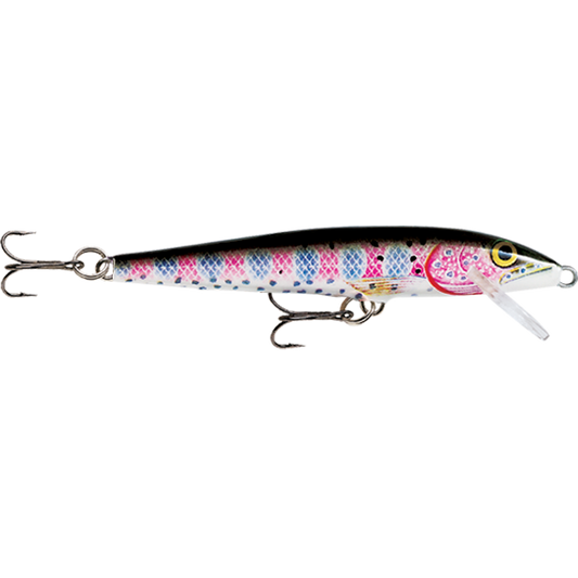 Rapala RAPALA ORIGINAL FLOATER LURE RAINBOW TROUT premium fishing tackle gear from Allways Angling