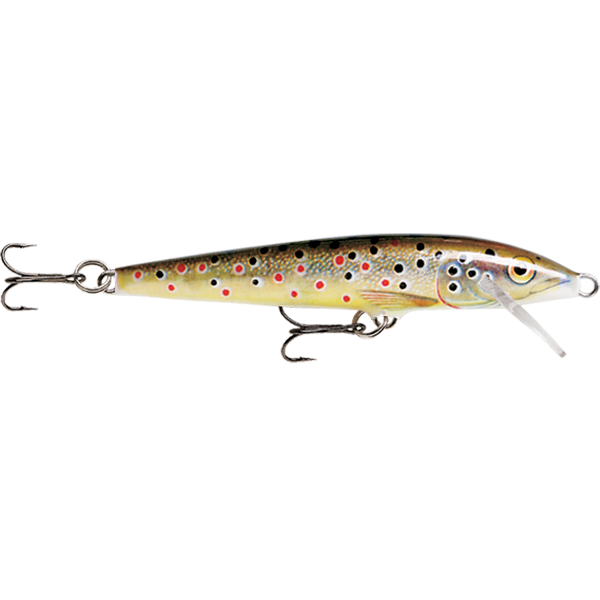 Rapala RAPALA ORIGINAL FLOATER LURE BROWN TROUT premium fishing tackle gear from Allways Angling