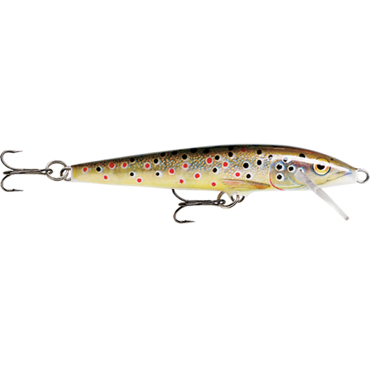 Rapala RAPALA ORIGINAL FLOATER LURE BROWN TROUT premium fishing tackle gear from Allways Angling