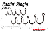Decoy Decoy JS-5 Castin' Single Lure Hooks premium fishing tackle gear from Allways Angling