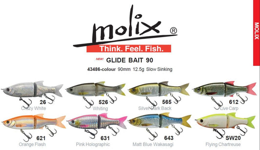 Molix Molix Glide Bait 90 premium fishing tackle gear from Allways Angling