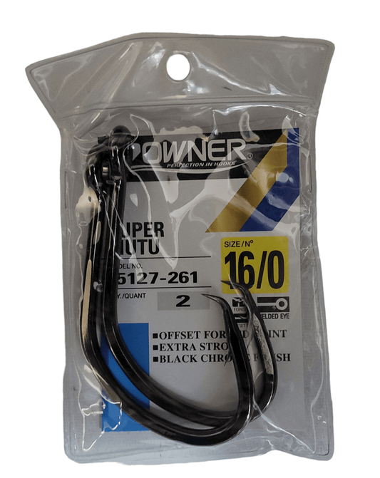 Owner Owner Super Mutu 16/0 Hook Swordfish Circle Hook 2pk premium fishing tackle gear from Allways Angling
