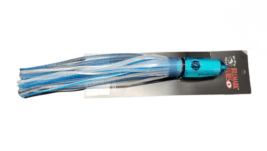 Billmark Lures Black Pete POG 8" Bullet SAURI Game Skirt premium fishing tackle gear from Allways Angling