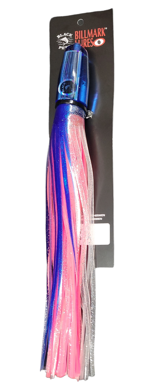 Billmark Lures Black Pete POG 8" Bullet PARIS Game Skirt premium fishing tackle gear from Allways Angling