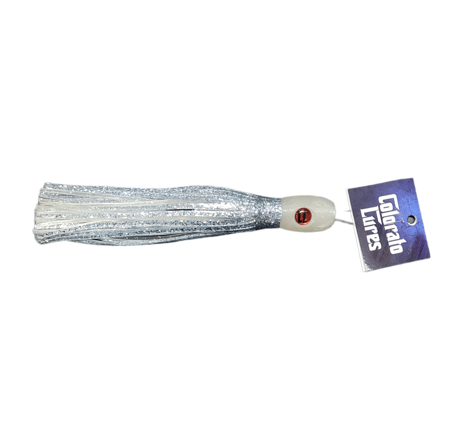 Colorato Lures Colorato Lures 6" Mini Bait Jethead Tuna Skirt Silver Crystal premium fishing tackle gear from Allways Angling