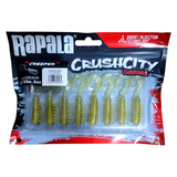 Rapala Crush City 2.5" Creeper Soft Plastic Lures 8pcs