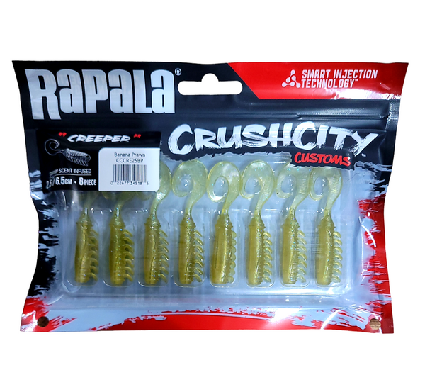 Rapala Crush City 2.5 Creeper Soft Plastic Lures 8pcs – Allways