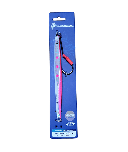 Williamson Williamson Benthos Speed Knife Jig 150g PINK premium fishing tackle gear from Allways Angling