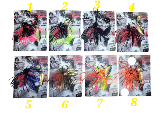 Spin Wright Spin Wright 3/8oz Spinner Bait Lure premium fishing tackle gear from Allways Angling