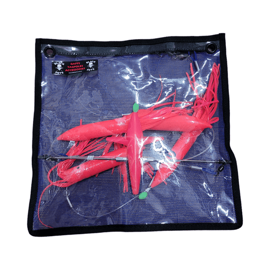 Black Pete Black Pete 30cm Spreader Bar PINK Teaser premium fishing tackle gear from Allways Angling