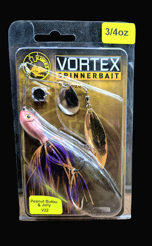 TT Lures TT LURES VORTEX SPINNERBAIT 3/4OZ V22 premium fishing tackle gear from Allways Angling