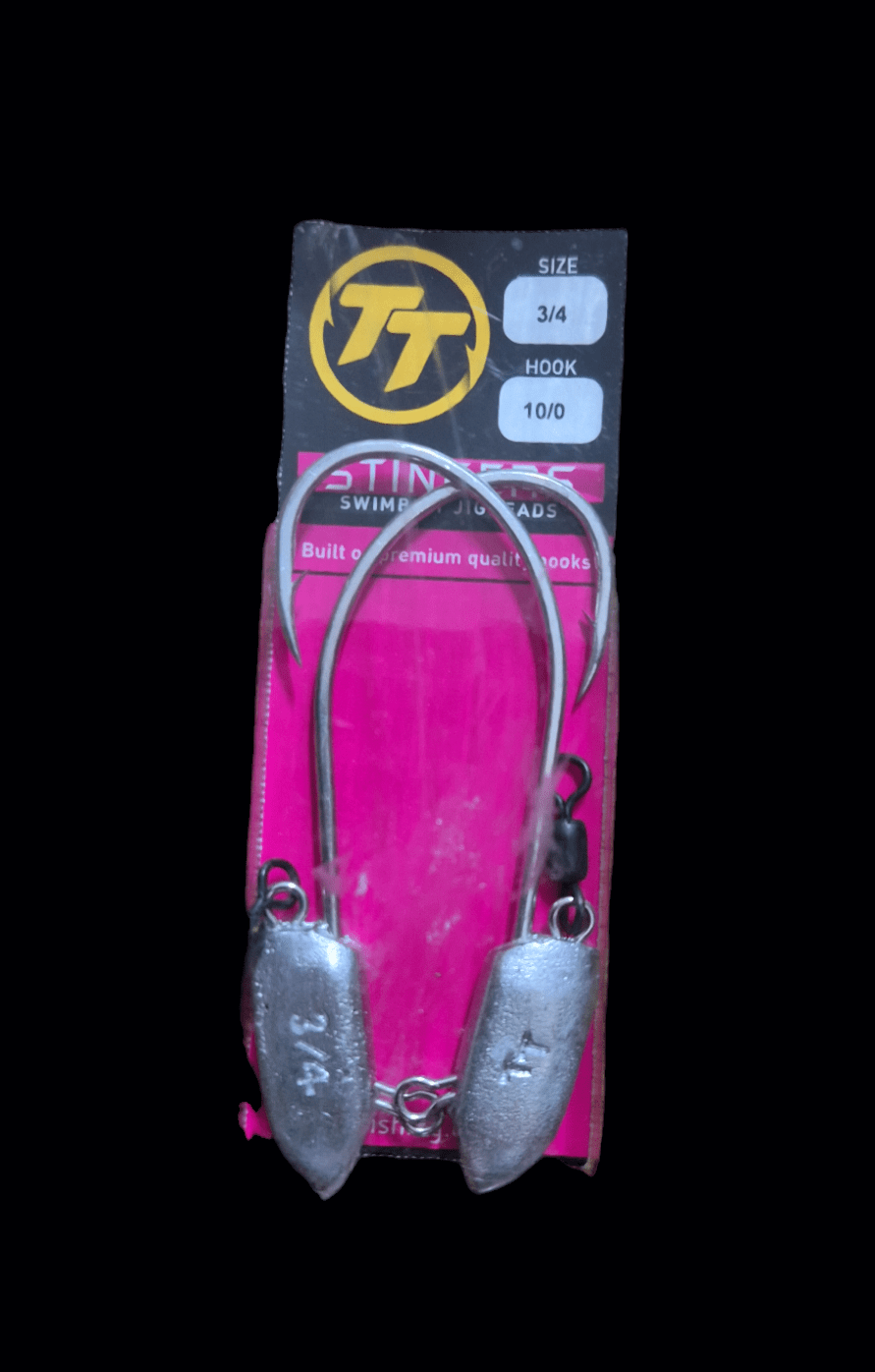 TT Lures TT Stinger Jigheads 3/4oz 10/0 Qty.2 premium fishing tackle gear from Allways Angling